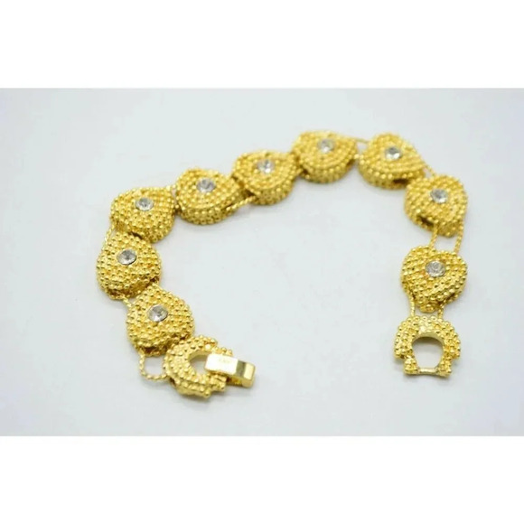 Clear Rhinestone Heart Slide Chain Link Clear Rhin - Picture 5 of 7